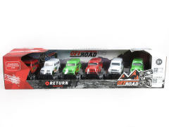 Pull Back Cross-country Car(6in1) toys