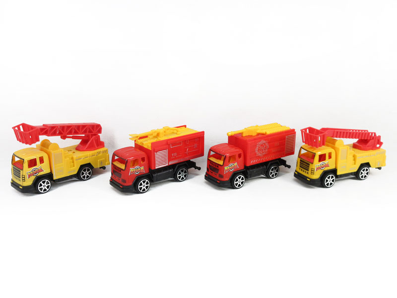 Pull Back Fire Engine(4S) toys