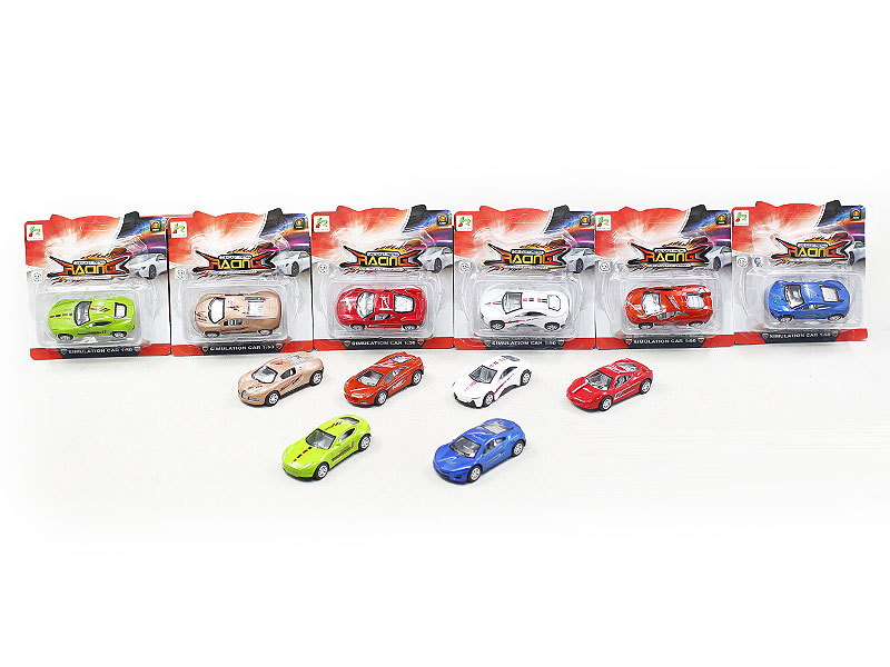 Die Cast Car Pull Back(6S6C) toys