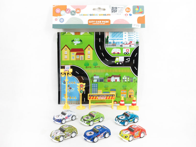 Pull Back Car Set toys