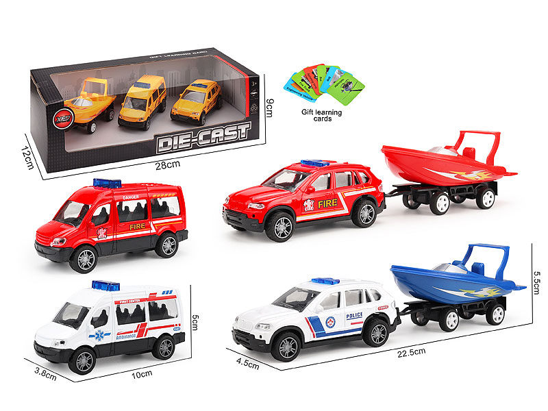 Die Cast Truck Pull Back(3C) toys