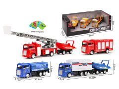 Die Cast Truck Pull Back(3S) toys