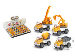 Pull Back Construction Truck(24in1)