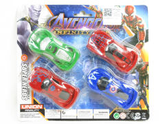 Pull Back Car(4in1) toys