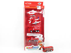 Pull Back Fire Brigade(5in1) toys