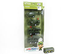 Pull Back Military Convoy(5in1)