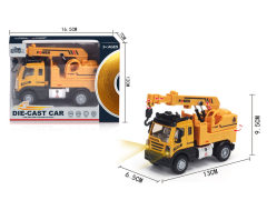 1:64 Die Cast Construction Truck Pull Back