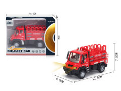 1:64 Die Cast Fire Engine Pull Back