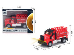 1:64 Die Cast Fire Engine Pull Back