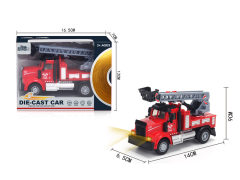 1:64 Die Cast Fire Engine Pull Back toys