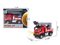 1:64 Die Cast Fire Engine Pull Back toys