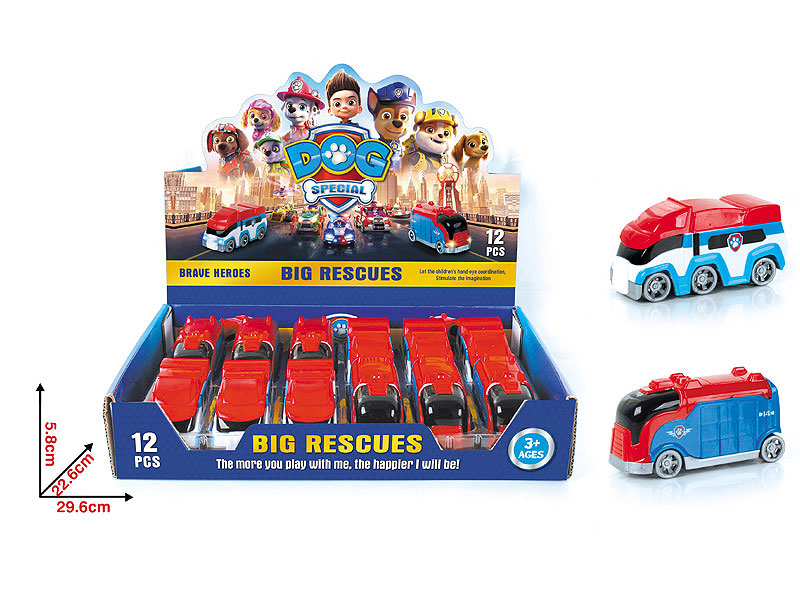Pull Back Bus(12in1) toys