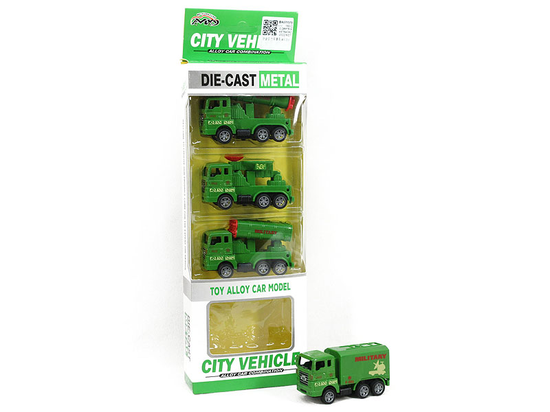 Die Cast Car Pull Back(4in1) toys