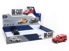 Die Cast Car Pull Back(12in1)