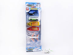Pull Back Airplane Set(6in1)