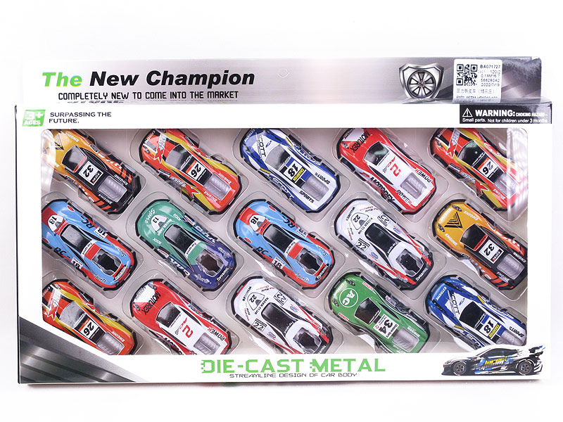 Pull Back Car(15in1) toys