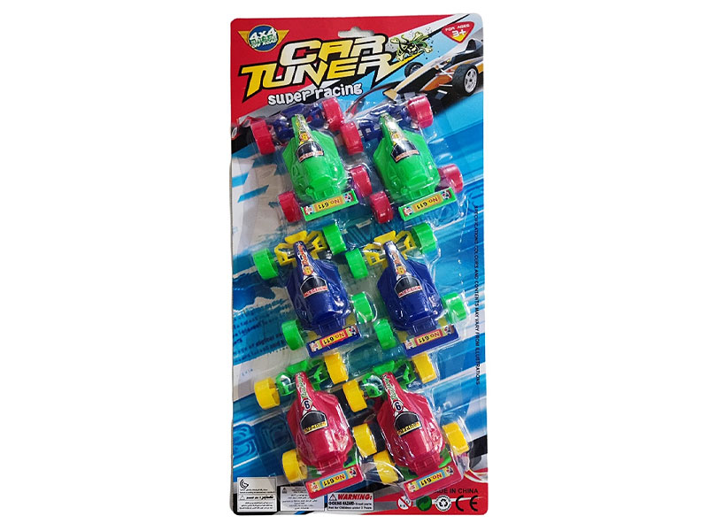 Pull Back Car(6in1) toys