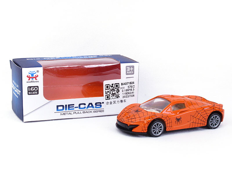 Die Cast Racing Car Pull Back(6S) toys