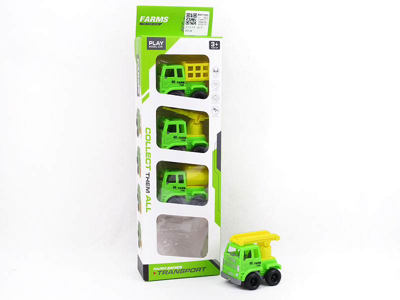 Pull Back Farm Truck(4in1) toys