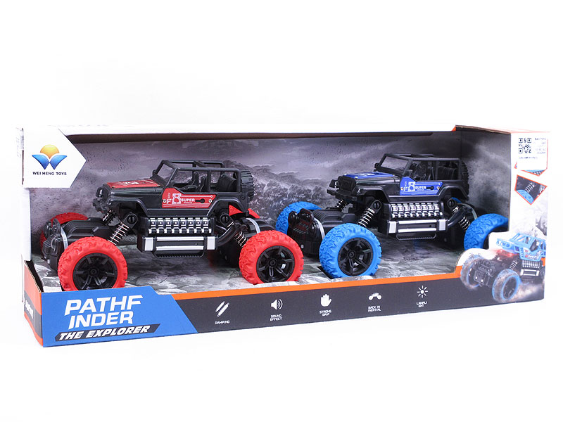 Die Cast Car Pull Back W/L_S(2in1) toys