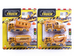 Pull Back Construction Truck(2in1)