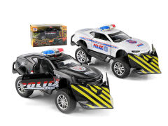 1:32 Die Cast Police Car Pull Back(2C) toys