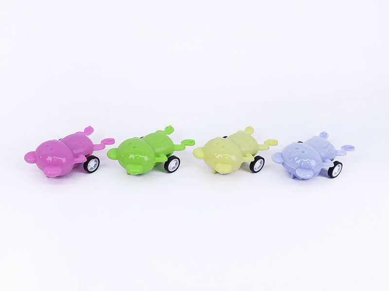 Pull Back Frog Car(4C) toys