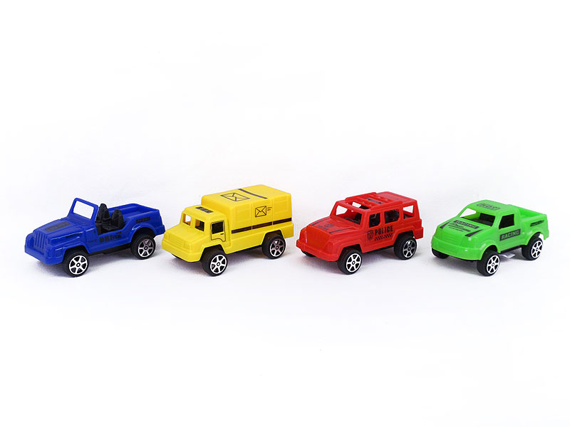 Pull Back Car(4in1) toys