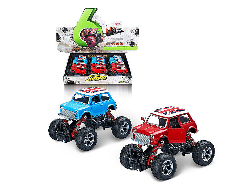1:36 Die Cast Car Pull Back(12in1) toys