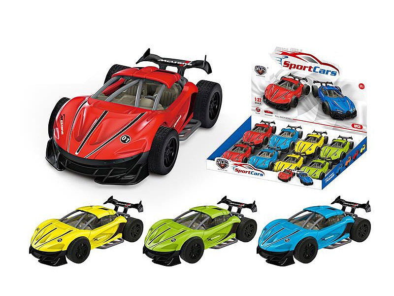 1:32 Pull Back Car(8in1) toys
