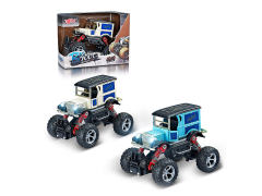 1:34 Die Cast Car Pull Back W/L_S(2C) toys