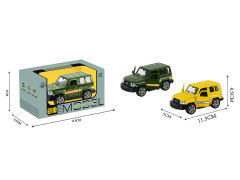 Die Cast Jeep Pull Back(2C)