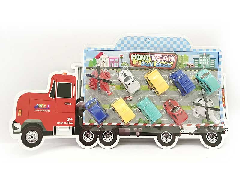 Pull Back Car & Pull Back Airplane(10in1) toys