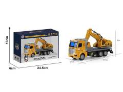 Die Cast Construction Truck Pull Back