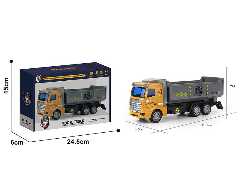 Die Cast Construction Truck Pull Back toys