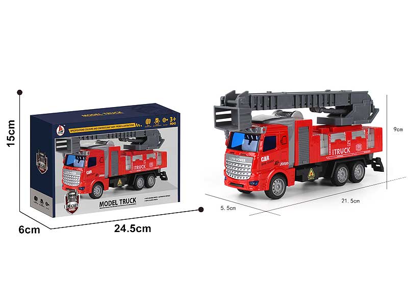 Die Cast Fire Engine Pull Back toys