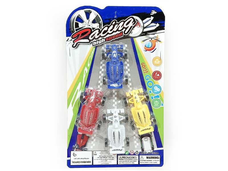 Pull Back Racing Car(4in1) toys