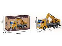 Pull Back Construction Truck toys