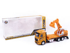 1:38 Die Cast Construction Truck Pull Back(3S) toys