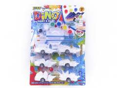 Pull Back Painted Car(6in1) toys