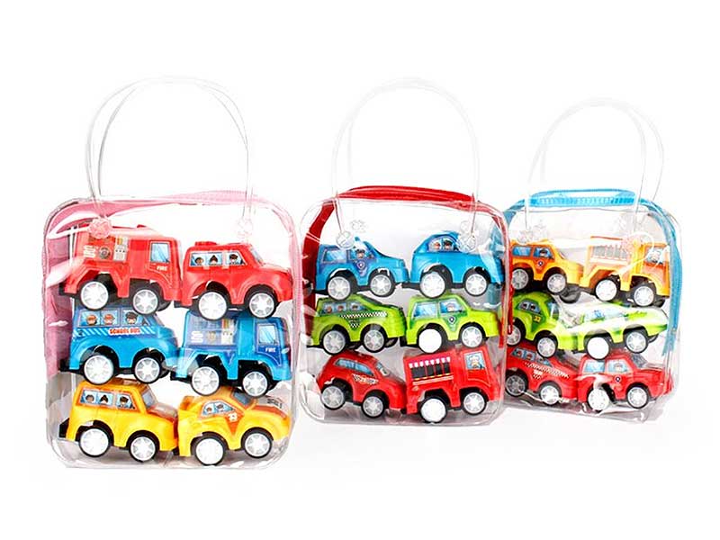 Pull Back Car(6in1) toys