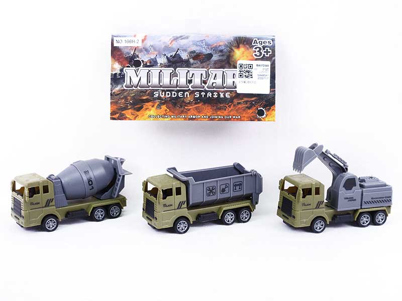 Pull Back Construction Truck(3in1) toys