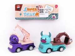 Pull Back Construction Truck(2in1) toys