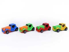 Pull Back Car(4in1) toys