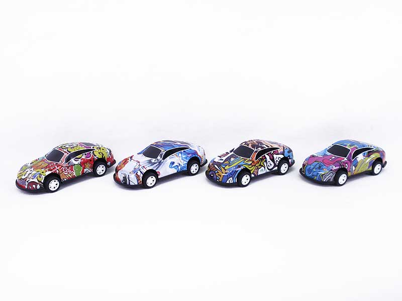 Die Cast Car Pull Back(4in1) toys