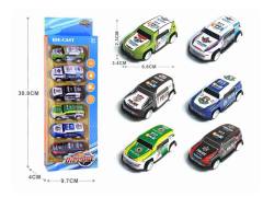 1:64 Die Cast Car Pull Back(6in1) toys