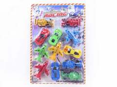 Pull Back Equation Car & Car & Airplane(12in1)