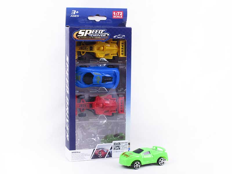 Pull Back Equation Car & Car(4in1) toys