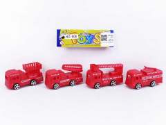 Pull Back Fire Engine(4in1)