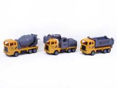 Pull Back Construction Truck(3in1)